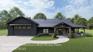 EXCLUSIVE BARNDOMINIUM HOUSE PLAN 503200141 WITH INTERIOR [upl. by Calli]