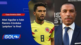 Abel Aguilar e Iván Ramiro Córdoba hablaron sobre la final entre Colombia y Argentina  Copa América [upl. by Danieu949]