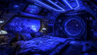 Space Sleep  Bedroom in Space  White Grey Noise  Relaxing Sounds of Space Flight [upl. by Strong]