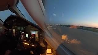 Cockpit Takeoff Citation XLS [upl. by Sivaj941]