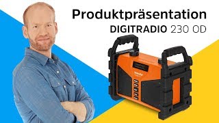 DIGITRADIO 230 OD  Robustes DAB Bluetooth Baustellenradio  TechniSat [upl. by Erdnael830]