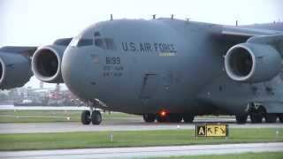 C17 Lands at small commuter airport by accident [upl. by Melburn]