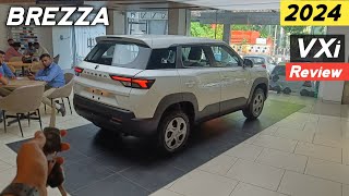 Maruti Suzuki BREZZA VXi 2024 ❣️ मात्र ₹ 969 लाख में Brezza का Most VFM Variant 🤑 [upl. by Nofets642]