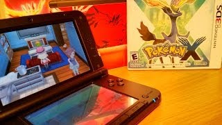 NEW Pokemon X Gameplay amp Special Edition 3DS XL Unboxing [upl. by Borrell]