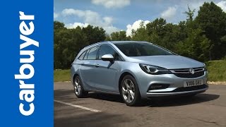 Vauxhall Astra Opel Astra Sports Tourer indepth review  Carbuyer [upl. by Elraet]