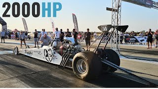 Dragster de 2000HP face Record in Romania 69s [upl. by Otsugua]