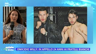 Omicidio Willy In appello 24 anni ai fratelli Bianchi  Estate in diretta 12072023 [upl. by Anastas]