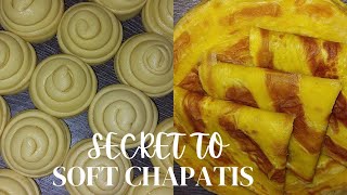 5 THINGS THAT MAKE CHAPATIS SUPER SOFT How to make soft Malenge Chapati WITH COLD WATER [upl. by Sicular]