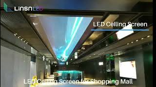 Indoor LED Ceiling Screen for Shopping Mall [upl. by Enrichetta]