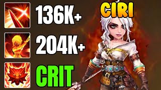 Can I Convince You To Build Fire Ciri  Summoners War [upl. by Inanak]