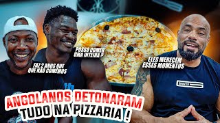 JULIO BALESTRIN LEVOU OS ATLETAS AFRICANOS NA PIZZARIA DEPOIS DE 2 ANOS [upl. by Noremmac]