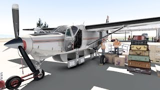 XPlane 11  C208 Caravan  Mudspike Air Delivery [upl. by Issirk]