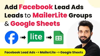 Automatically Add Facebook Lead Ads Leads to MailerLite Groups and Google Sheets in Hindi [upl. by Joao]