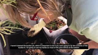 Using Bokashi Waste With A Worm Farm  July 2021 Update Bokashi One Composting Australia [upl. by Jillayne466]