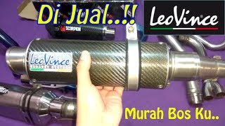 ✔ DIJUAL KNALPOT Leovince GP CORSA CARBON Slip on Ex Ninja 250 Fi Murah aja Bos QuGrabt it fast ⏩ [upl. by Acisse]