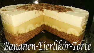 Thermomix® TM5 Bananen  Eierlikör  Torte [upl. by Atiraj226]