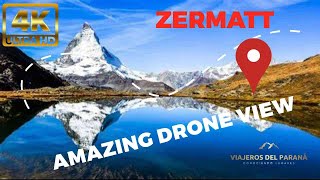 4K 🇨🇭 Zermatt Switzerland🔥Where the iconic Matterhorn towers over alpine serenity travel [upl. by Eesdnyl]