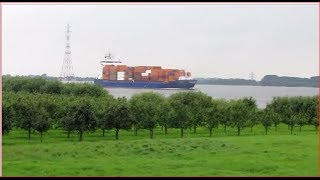 UnterelbeAltes Land Leuchtfeuer und Schiffe  Elbe estuary Lighthouses and Ships [upl. by Haywood]