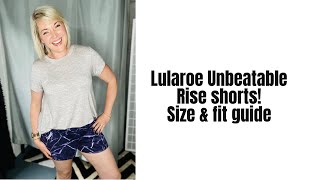 Lularoe Unbeatable RISE shorts [upl. by Ziladnerb]