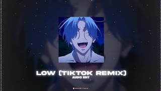 low tiktok remix 「flo rida tpain」  audio edit [upl. by Huberto]