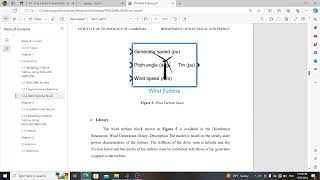 Wind Turbine simulation MATLAB SIMULINK part1 [upl. by Scribner341]