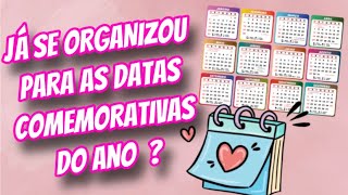 ORGANIZE AS DATAS COMEMORATIVAS DO ANO CAMPANHAS DE VENDAS PARA A LOJA [upl. by Giliana]