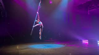 Aerial Pole  Ill Never Love Again  Lady Gaga  AIRSTARS 2019 Champion Night Judge Performance [upl. by Carole]