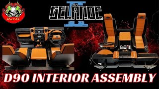 INTERIOR ASSEMBLYquot RC4WD GELANDE II 2015 D90 BOBY SET [upl. by Rox903]