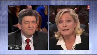 Marine Le Pen  56 Des Paroles et des actes [upl. by Ayhtak]