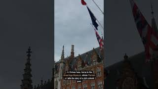 shorts Discover Bruges Belgium travel fact [upl. by Sheply]