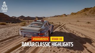 Dakar Classic Highlights  Stage 10  Dakar2024 [upl. by Ayoras276]