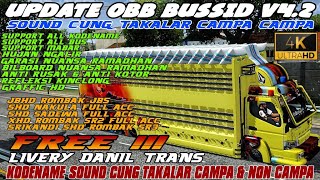 UPDATE OBB BUSSID V42 CUNG TAKALAR amp KODENAME SOUND CUNG TAKALAR CAMPA NON CAMPA V42  MOD BUSSID [upl. by Yniatirb]