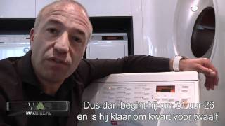 Miele W5933 wasmachine Top Miele wasautomaat Demo video [upl. by Ehcadroj724]