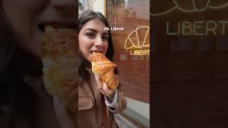 TOP BAKERIES IN PARIS FRANCE 🇫🇷 paris france parisfood croissant olympics sistersnacking [upl. by Alpers]