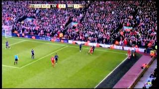 Liverpool 2  1 Man United Kuyts Winning Goal  FA Cup 2012 [upl. by Eiramac427]