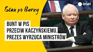 Bunt w PiS przeciw Kaczyńskiemu Prezes wyrzuca ministrów [upl. by Sivahc]