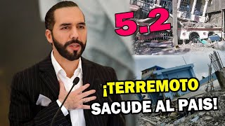 ¡ULTIMO MOMENTO FUERTE TERREMOTO ACABA DE SACUDIR A EL SALVADOR [upl. by Duthie]