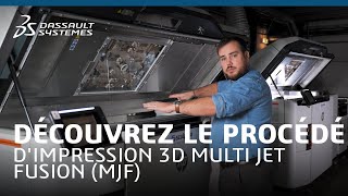 Découvrez le procédé dimpression 3D Multi Jet Fusion appelé MJF avec 3DEXPERIENCE Make et Scultpeo [upl. by Ymac667]