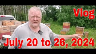 ⏱ Vlog July 20 to 26That Bee Man [upl. by Mommy]