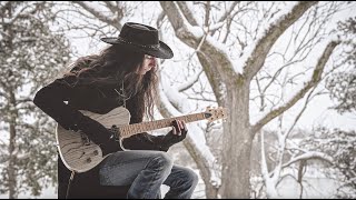 LONG BLACK VEIL  CHILL Delta Blues Slide Guitar [upl. by Yelyr635]