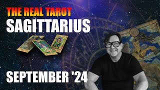 ♐️ Sagittarius September 2024 Tarot Reading POWER Passion amp Cosmic RISE [upl. by Htiduj]