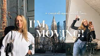 VLOG I’M MOVING My timeline what I’m looking for emotions amp current apartment tour in NYC [upl. by Leroj878]