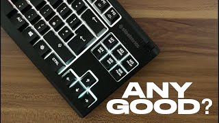 Steel Series APEX 3…Best Budget Keyboard Unboxing amp Review [upl. by Aem]