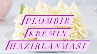 Möhtəşəm PLOMBİR KREM resepti [upl. by Vonni97]