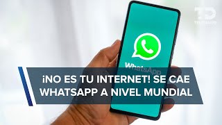 Falla WhatsApp HOY 19 de julio no se pueden enviar mensajes [upl. by Ennailuj5]