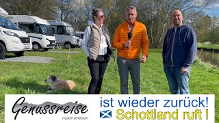 Genussreise mit Schottland Reise  Reisemobilpark Sagter  Ems im Saterland Wohnmobilstellplatz [upl. by Oj]