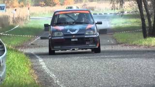 VI 6 Runda SMT 2013 Filip Janota Marta Maraszek  Fiat Cinquecento Sporting [upl. by Aneetsirhc]