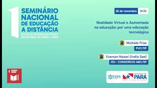 Realidade Virtual e Realidade Aumentada na educação por uma educação tecnológica [upl. by Pruter155]