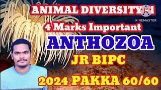 Intermediate first year Zoology Animal diversity1 Lesson Anthozoa [upl. by Amikan50]