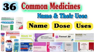 Common Medicines For General Medical Practice  Medicine Name and Uses [upl. by Uwkuhceki]